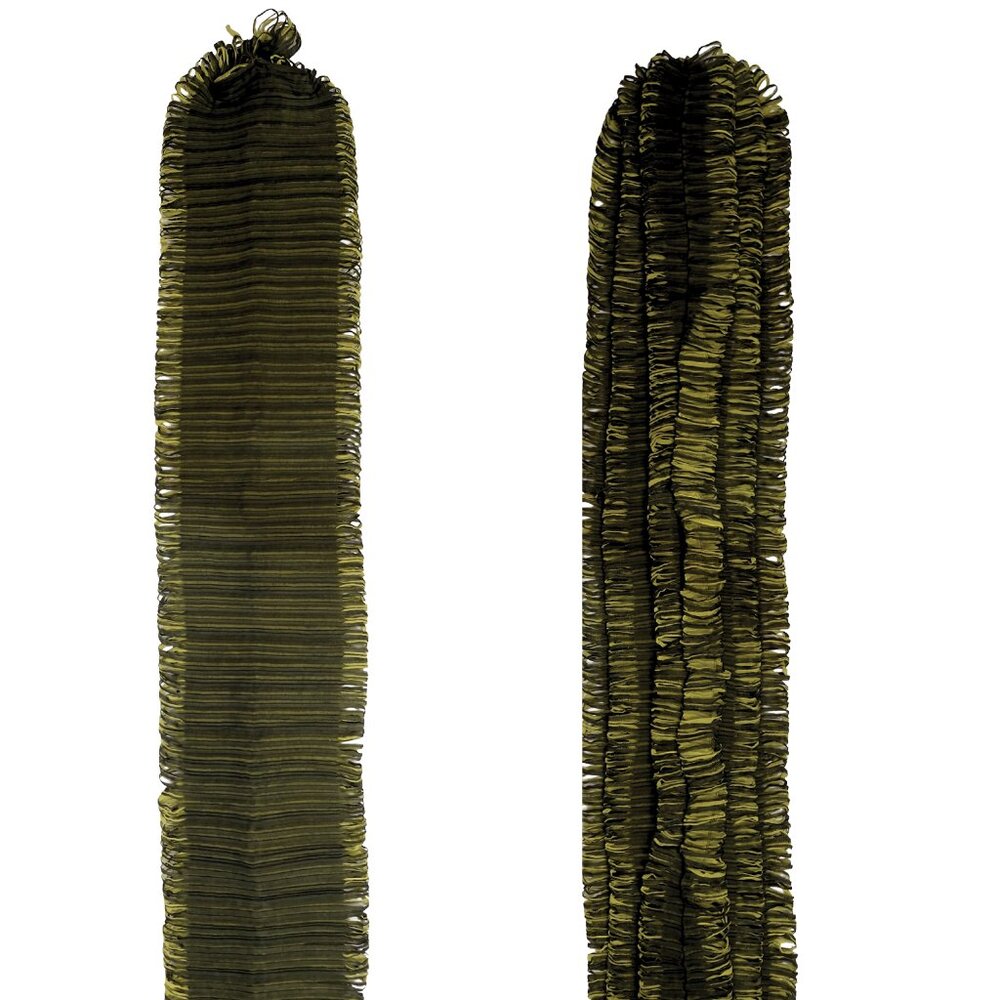 Pleats Please Fringe Shawl